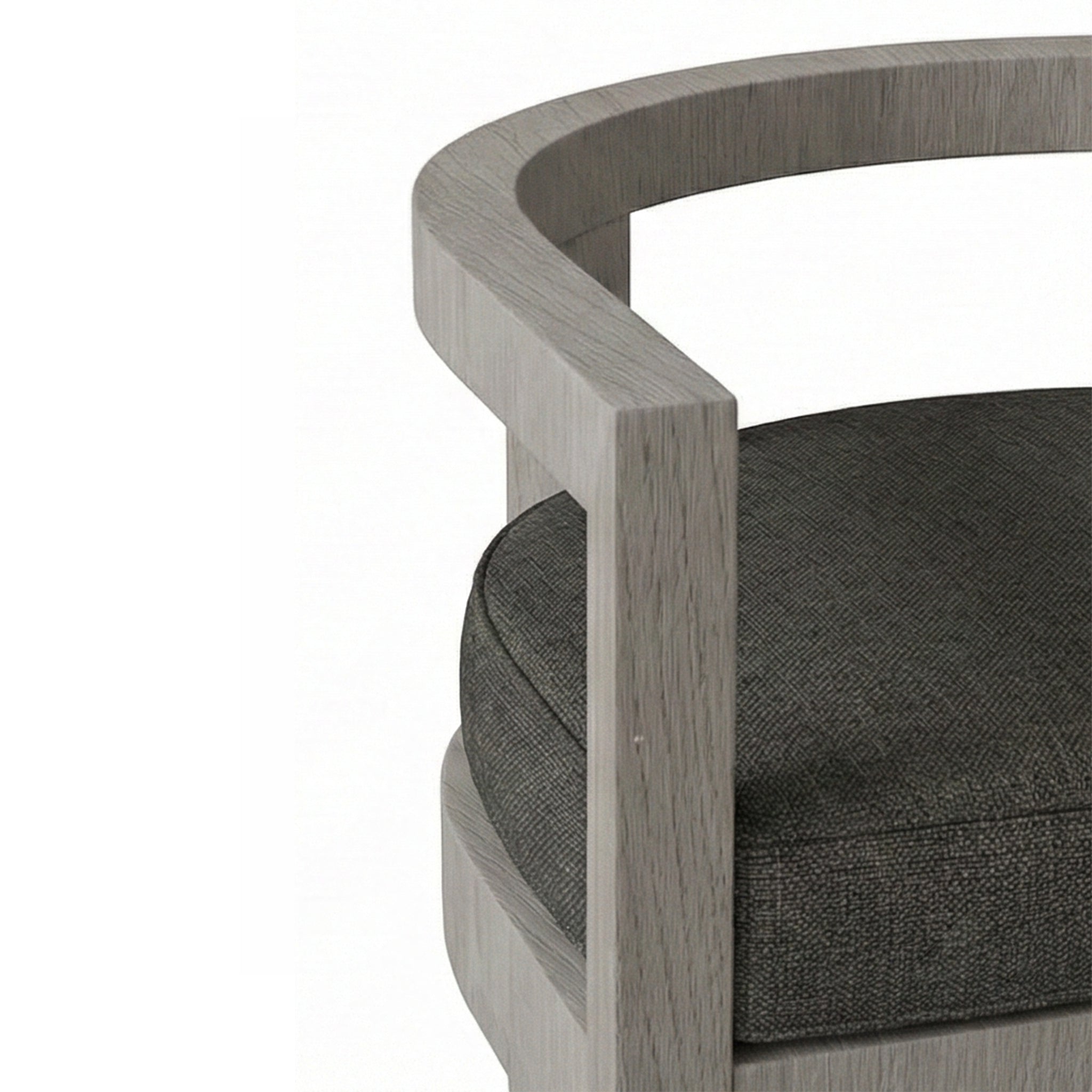 Lionel Teak Outdoor Bar Stool