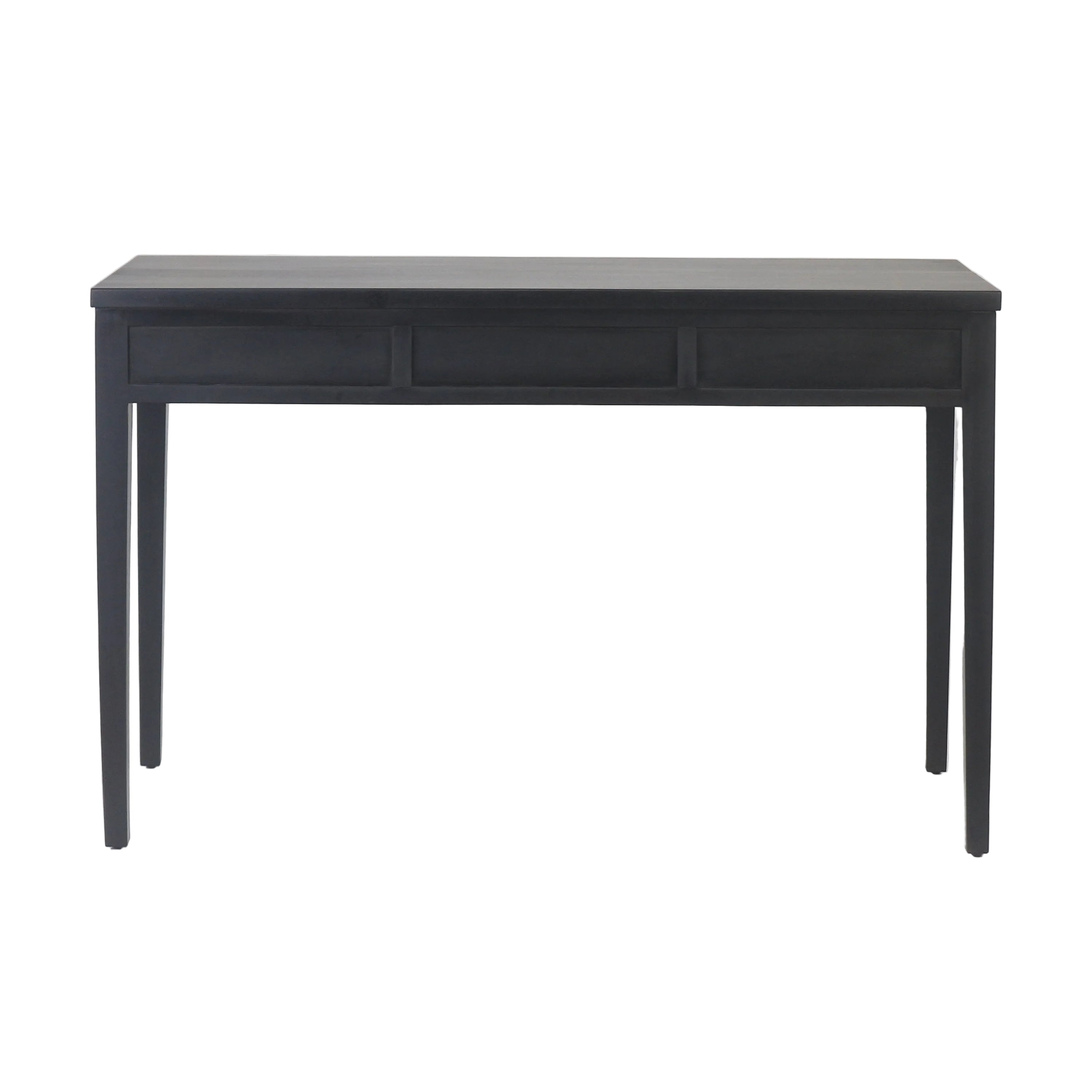Mercallo Campaign Solid Wood Desk or Console Table with Drawers