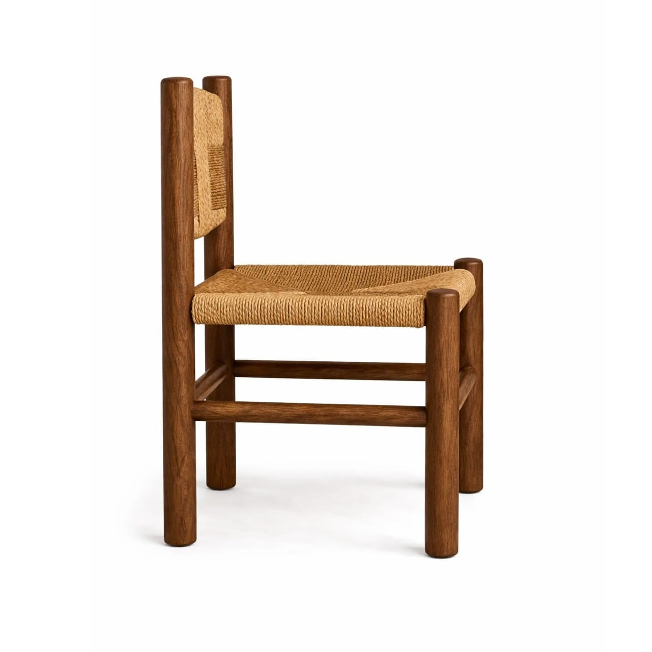 The Roadie Rustic Oak Dining Chair