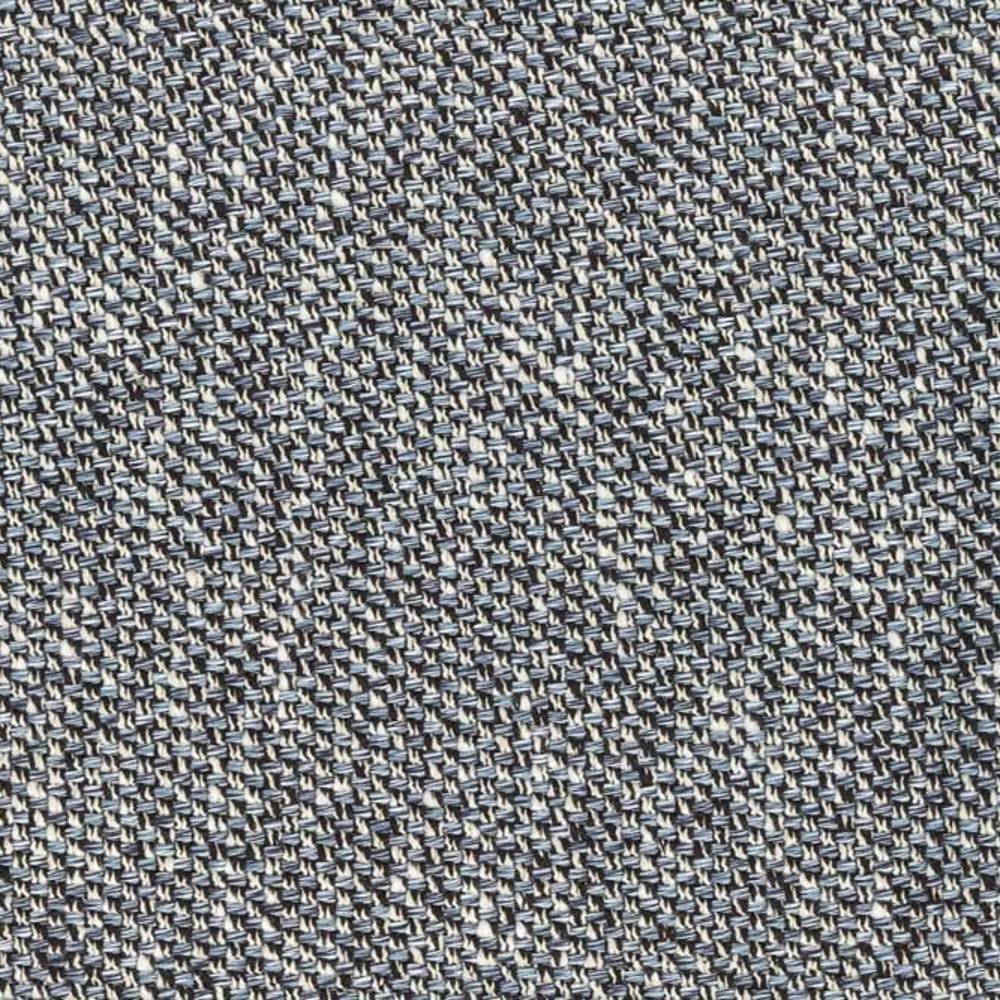 Close-up of beige and gray woven upholstery fabric showing a textured basket-weave pattern, 25% cotton/75% polyester blend for sofa and indoor use.