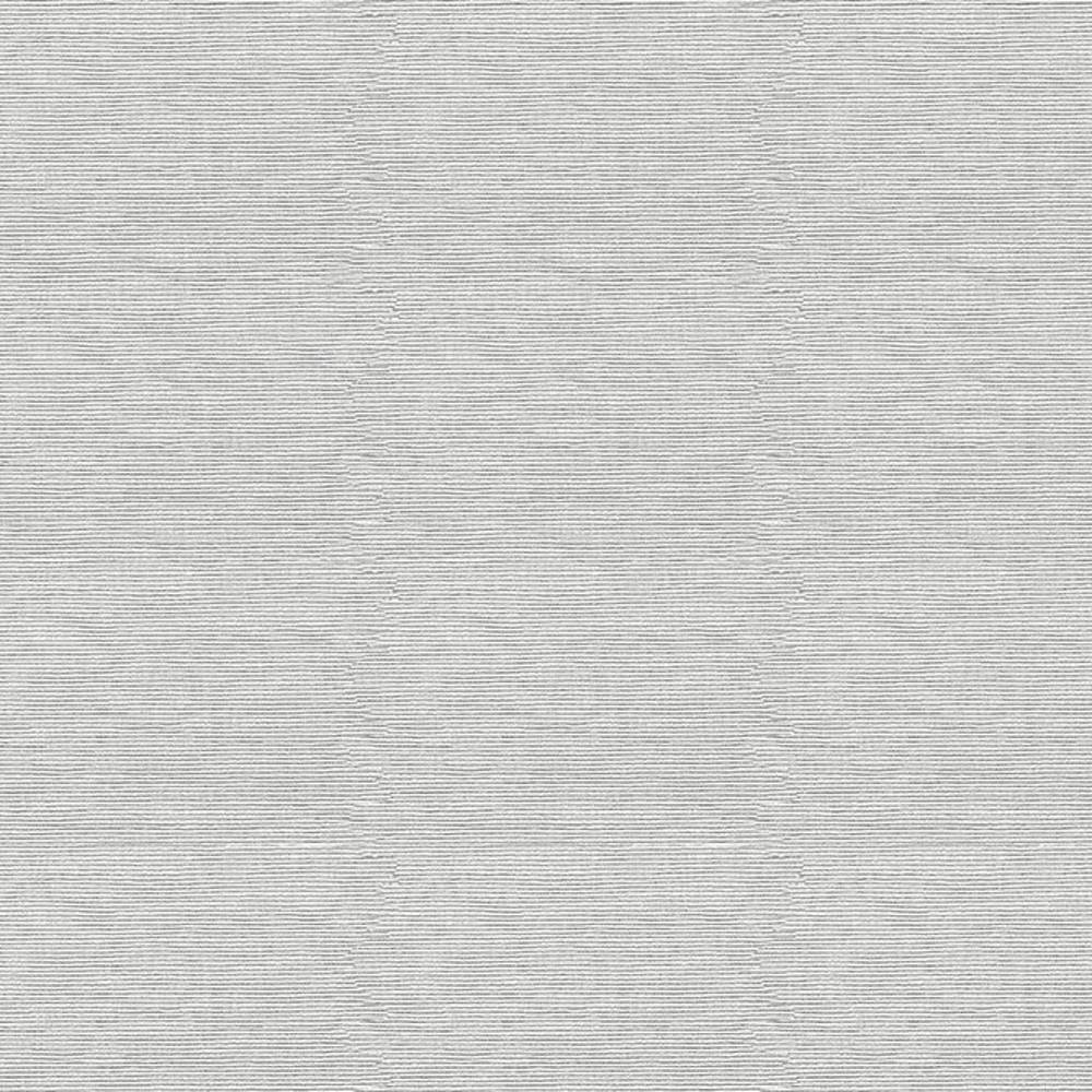 Close-up of neutral cream 100% polyester upholstery fabric for sofas, showing a subtle horizontal ribbed weave and fine textured surface.