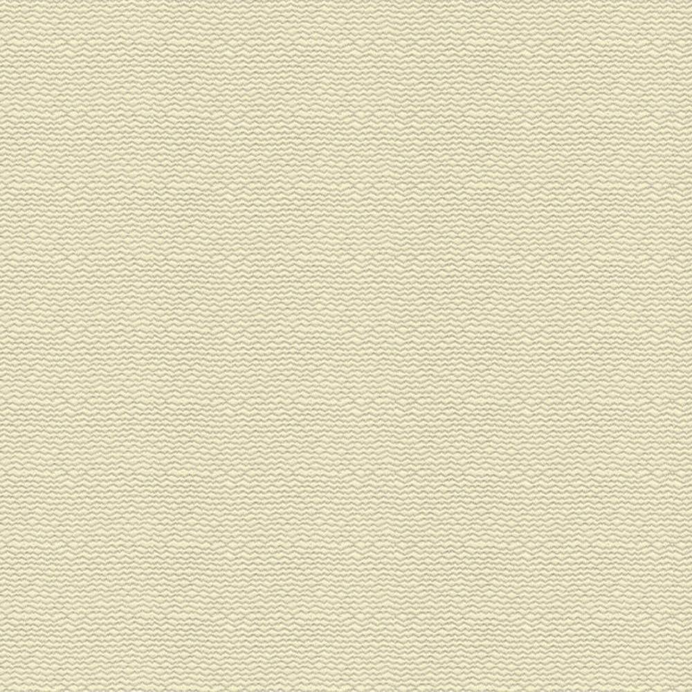 Close-up of cream off-white woven upholstery fabric showing a small-scale wavy texture; neutral sofa fabric made from 27% cotton and 73% polyester.