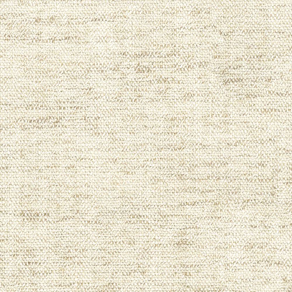 Close-up of beige neutral upholstery fabric in a linen-rayon-acrylic-polyester blend, showing fine woven texture and subtle flecking suitable for indoor sofa upholstery.