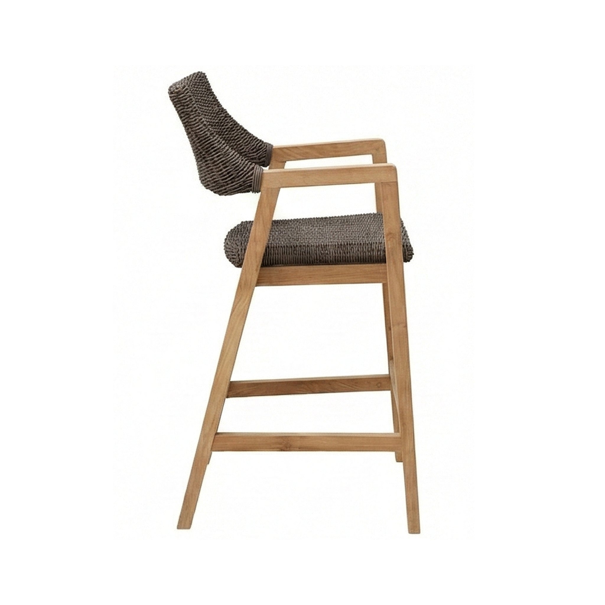 Isidore Teak Outdoor Bar Stool