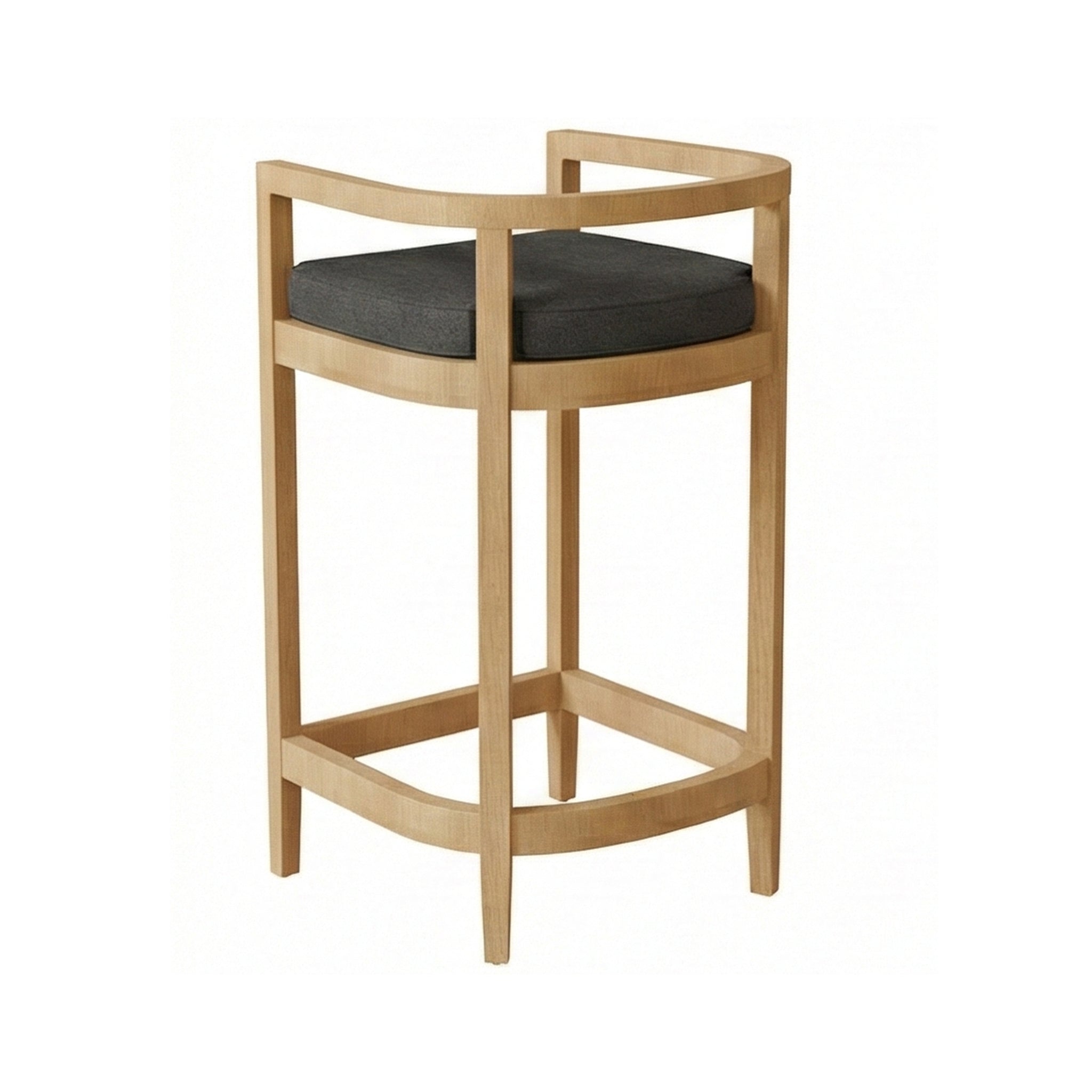 Lionel Teak Outdoor Bar Stool