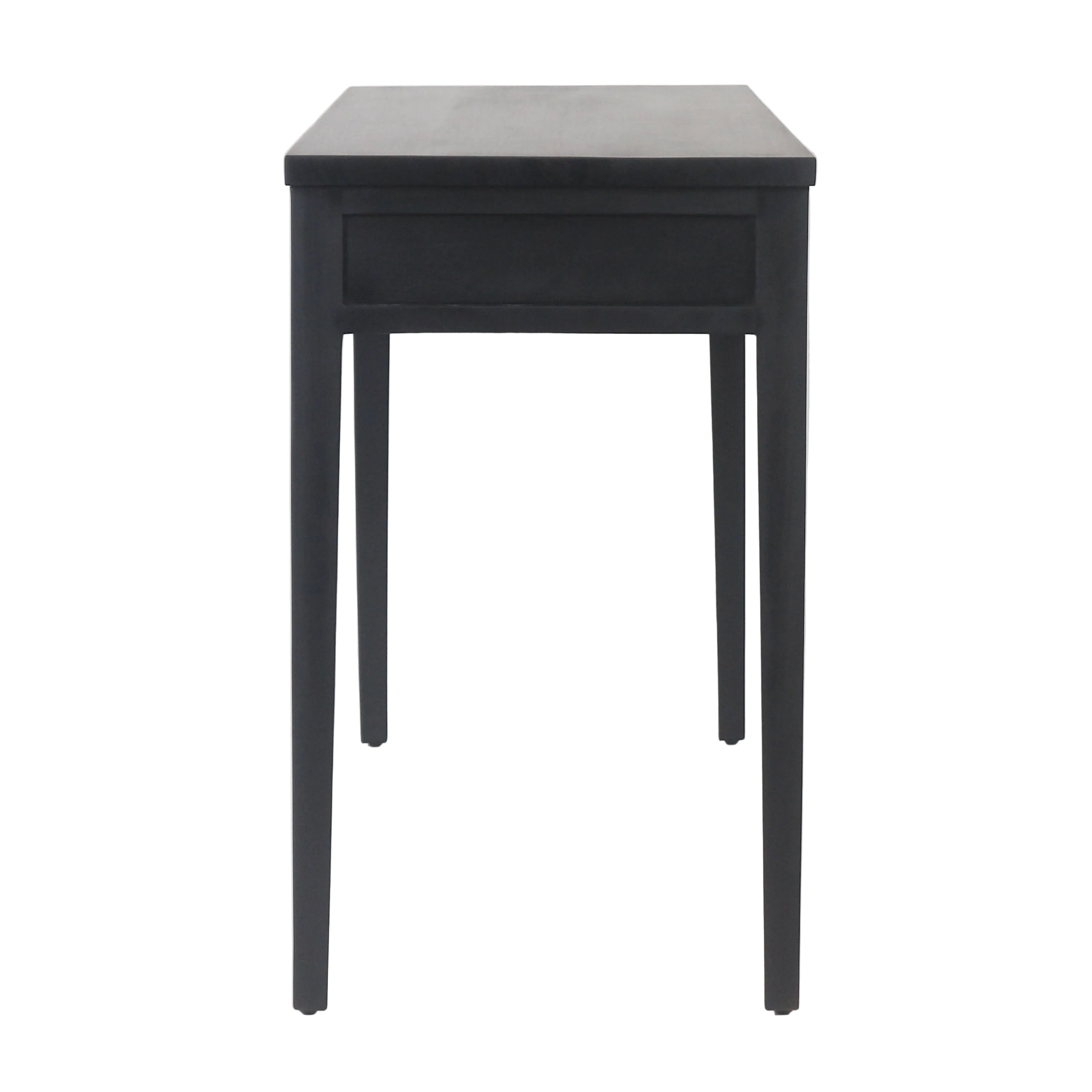 Mercallo Campaign Solid Wood Desk or Console Table with Drawers