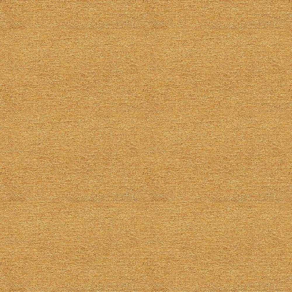 Close-up of a golden-beige viscose-blend upholstery fabric swatch (88% viscose, 2% acrylic, 10% polyester) showing a tight, subtle woven texture intended for sofa upholstery and neutral interiors.