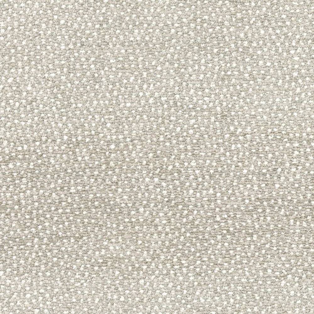 Close-up of neutral beige upholstery fabric showing a subtle pebble-like woven texture; 30% polyester and 70% viscose blend, ideal for contemporary sofa upholstery.