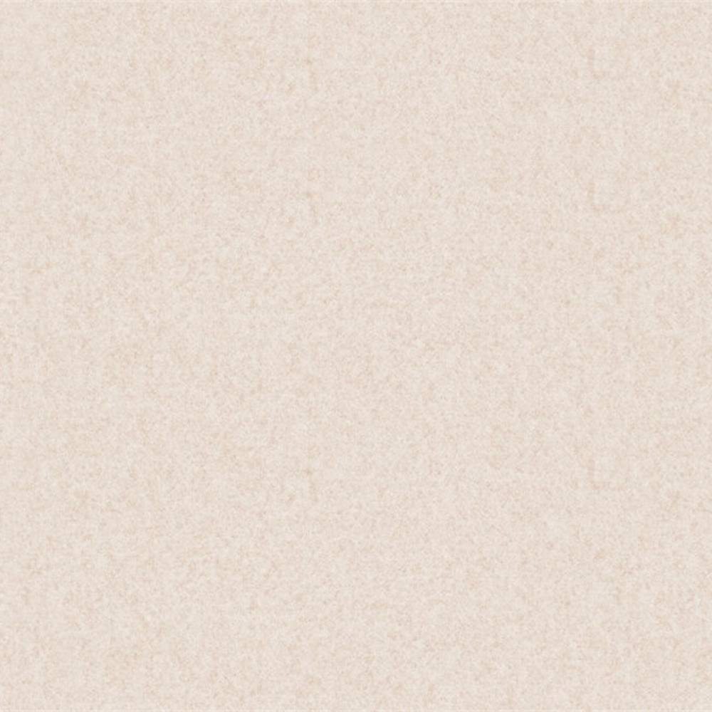 Light beige speckled 100% polyester upholstery fabric swatch showing a fine, soft texture suitable for sofas and office seating.