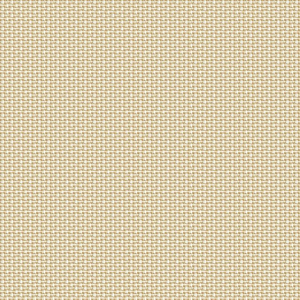 Close-up of a neutral beige-cream woven upholstery fabric showing a tight basket-weave texture; heavy-duty 100% polyester suitable for contemporary sofas and office seating.